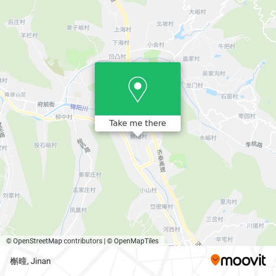 槲疃 map