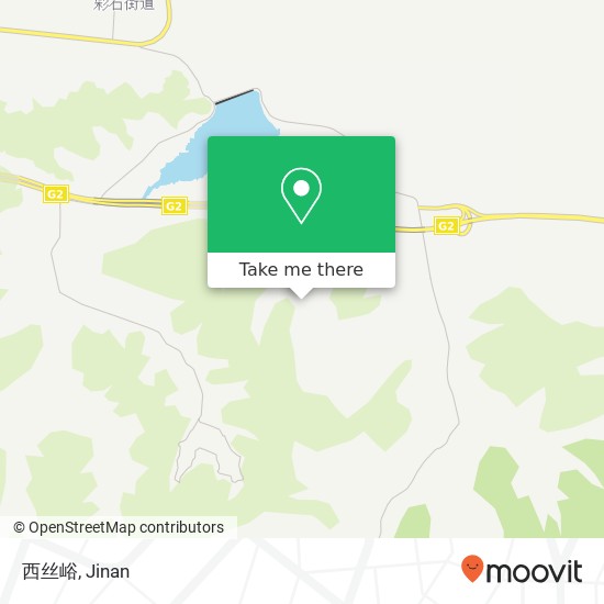 西丝峪 map