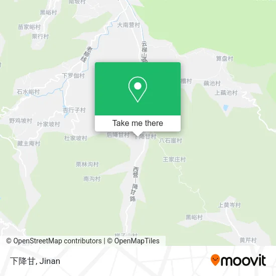 下降甘 map