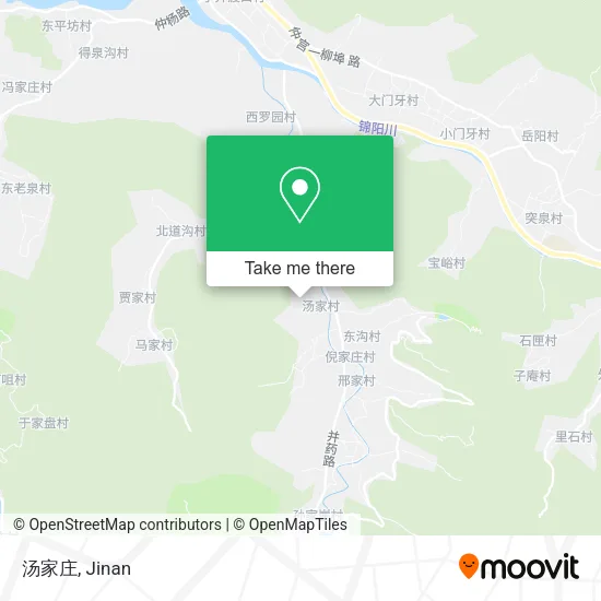 汤家庄 map