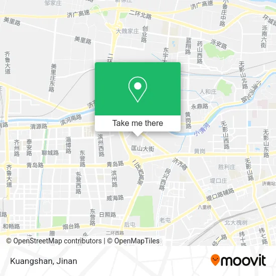 Kuangshan map