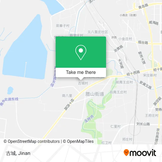 古城 map