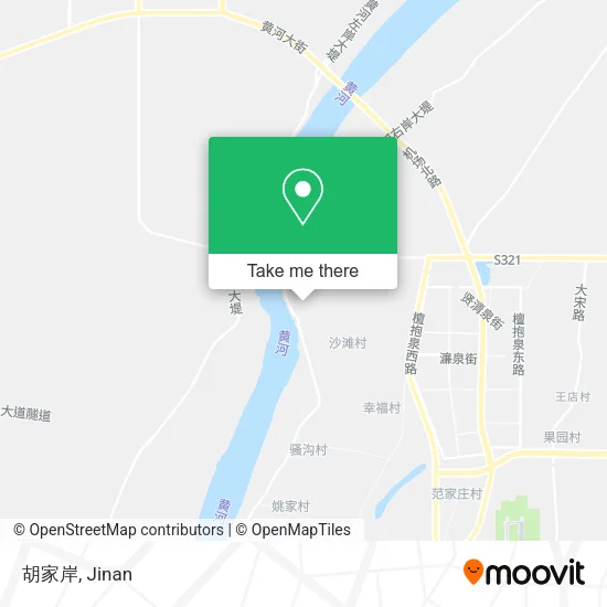 胡家岸 map
