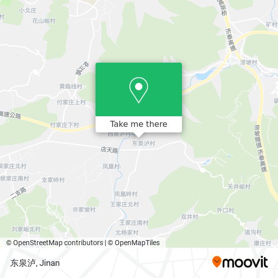 东泉泸 map