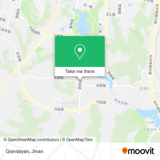 Qiandayan map