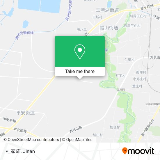 杜家庙 map