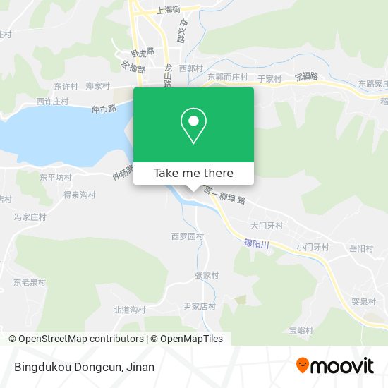 Bingdukou Dongcun map