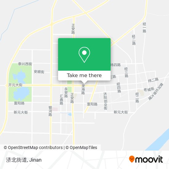 济北街道 map