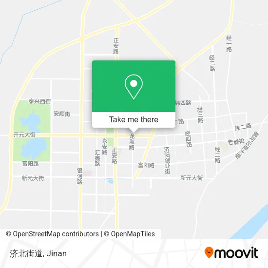 济北街道 map
