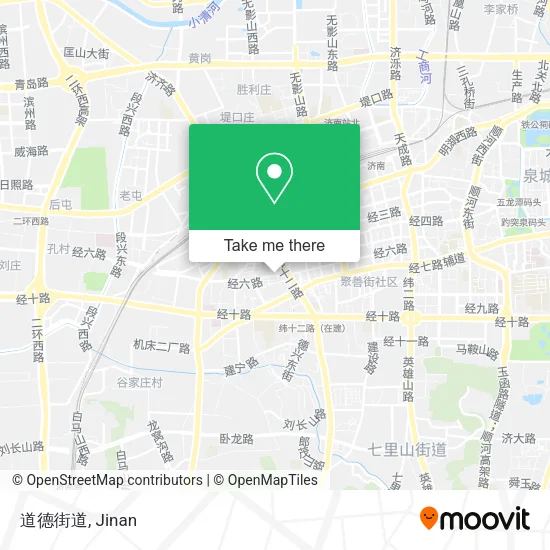 道德街道 map