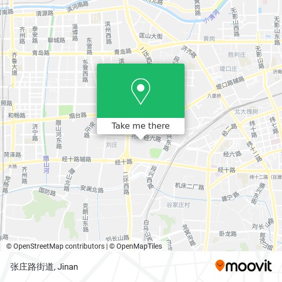 张庄路街道 map