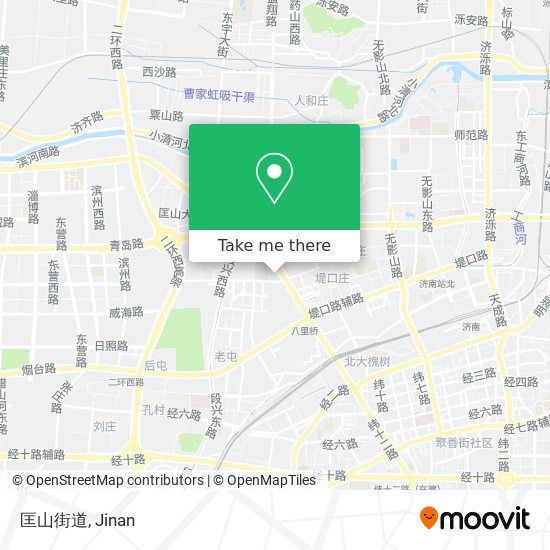 匡山街道 map