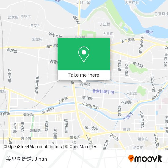 美里湖街道 map