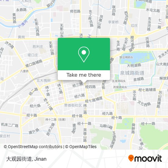 大观园街道 map