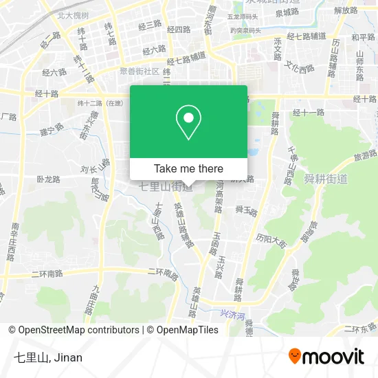 七里山 map