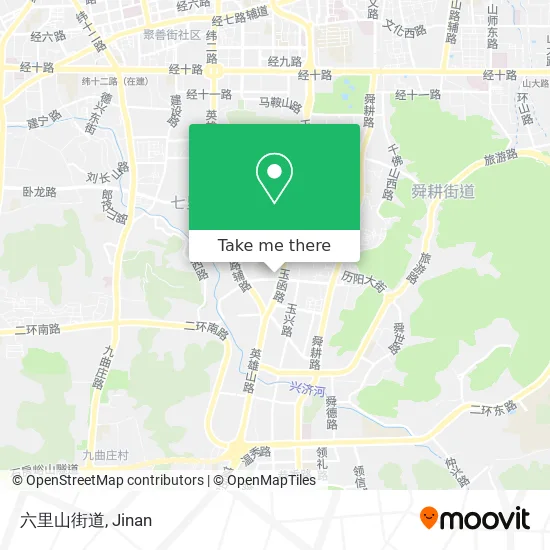 六里山街道 map