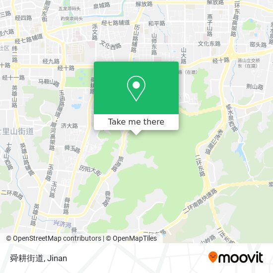 舜耕街道 map