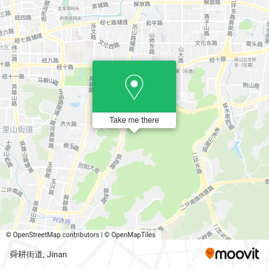 舜耕街道 map