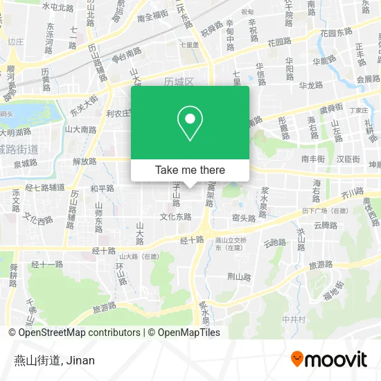 燕山街道 map