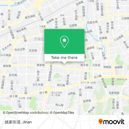 姚家街道 map