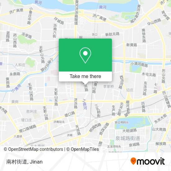 南村街道 map