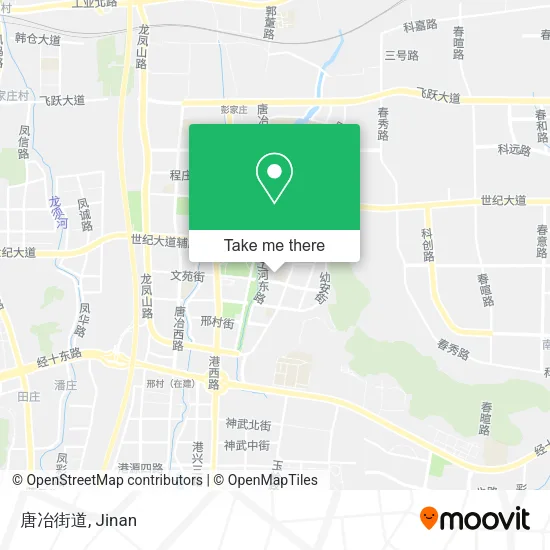 唐冶街道 map