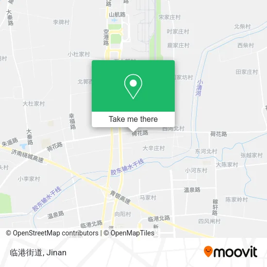 临港街道 map