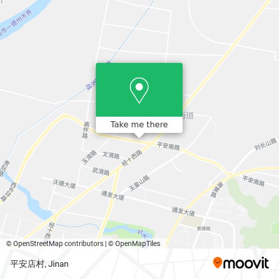 平安店村 map