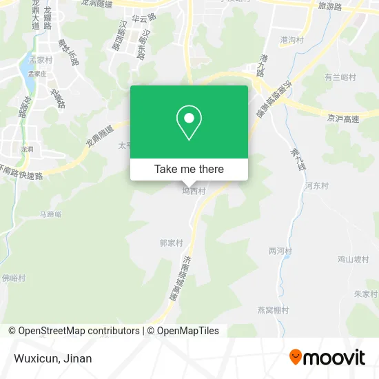 Wuxicun map