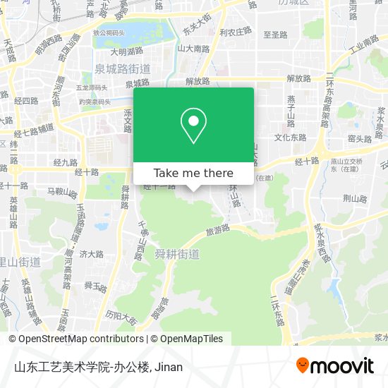 山东工艺美术学院-办公楼 map