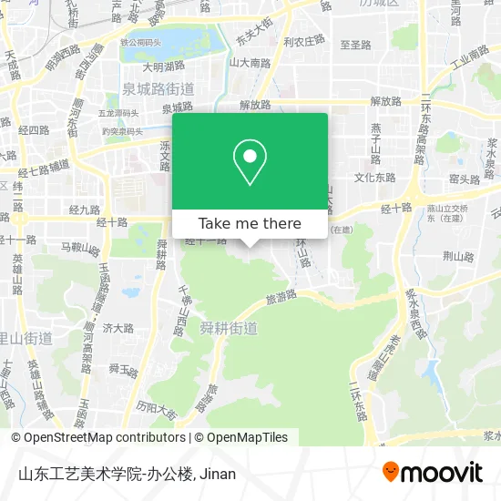 山东工艺美术学院-办公楼 map