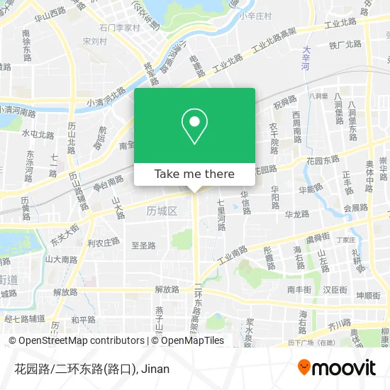 花园路/二环东路(路口) map