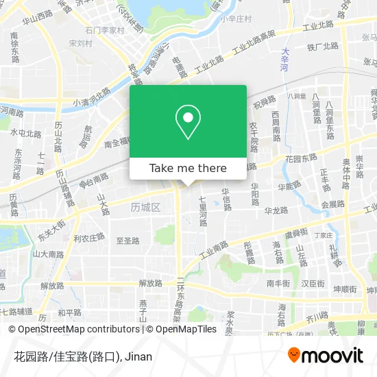 花园路/佳宝路(路口) map
