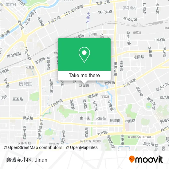 鑫诚苑小区 map