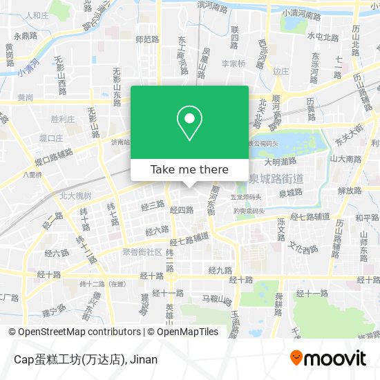 Cap蛋糕工坊(万达店) map
