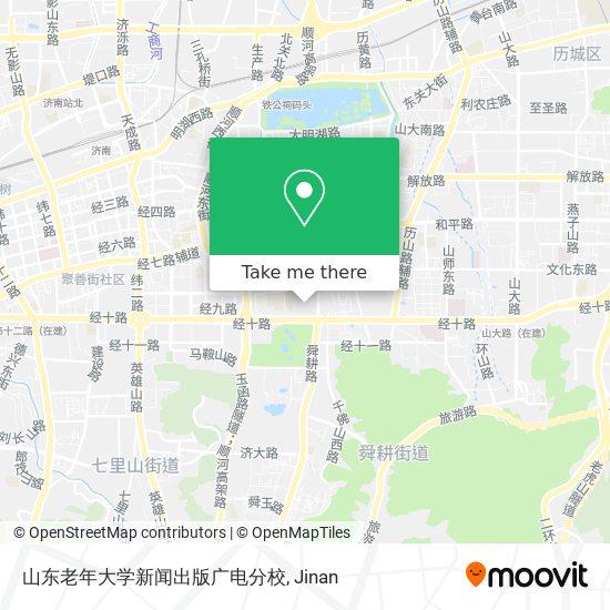 山东老年大学新闻出版广电分校 map