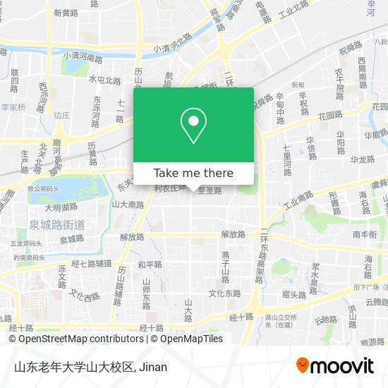 山东老年大学山大校区 map