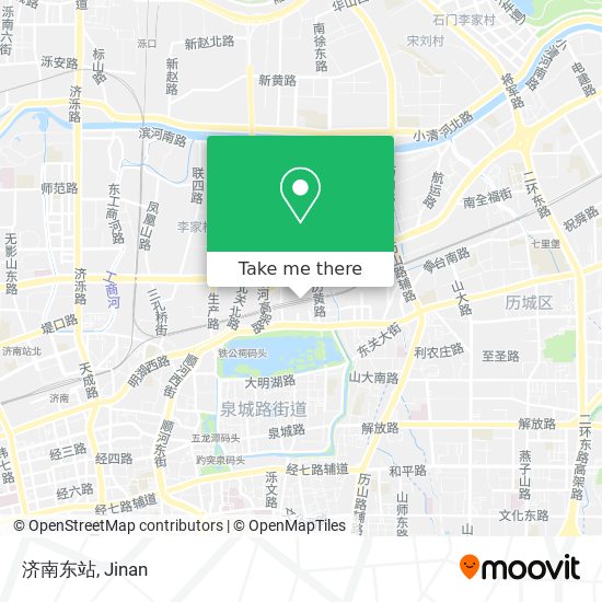 济南东站 map