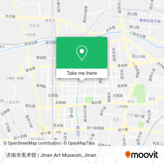 济南市美术馆 | Jinan Art Museum map