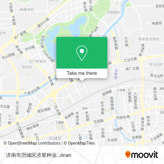 济南市历城区济星种业 map