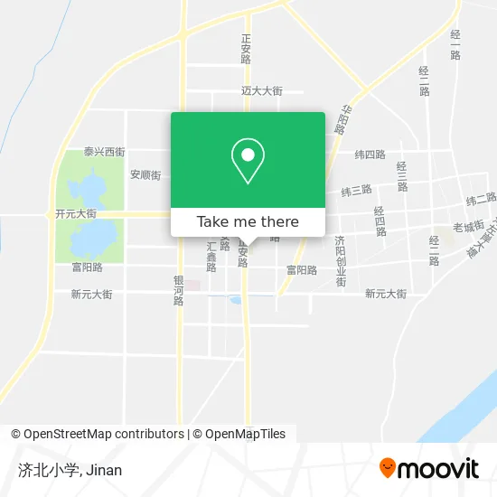 济北小学 map