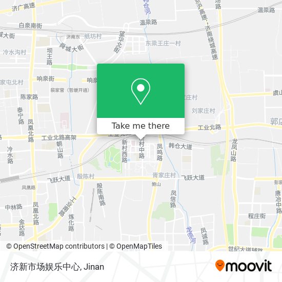 济新市场娱乐中心 map