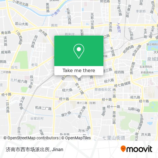 济南市西市场派出所 map