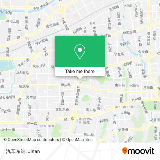 汽车东站 map