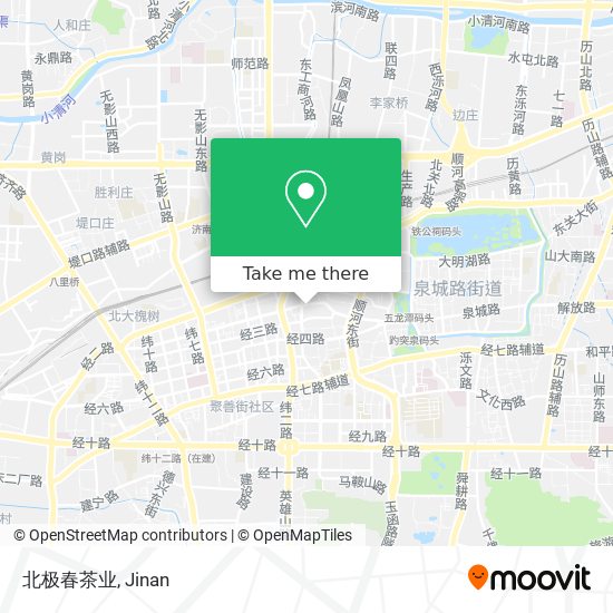 北极春茶业 map