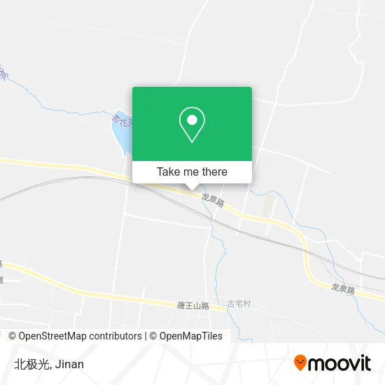 北极光 map