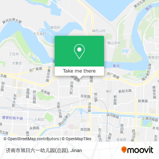 济南市旭日六一幼儿园(总园) map