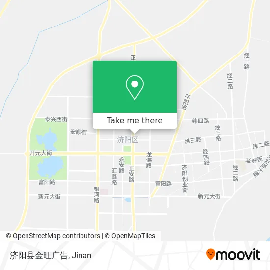 济阳县金旺广告 map