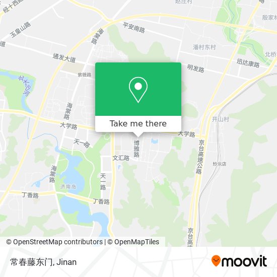常春藤东门 map