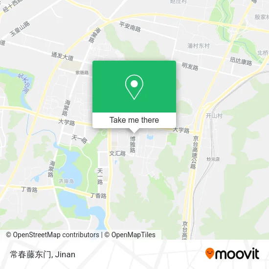 常春藤东门 map